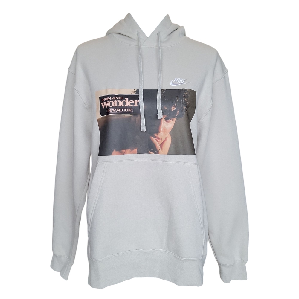 Nike NWT White Hoodie From Shawn Mendes Wonder World Tour Women's Size L